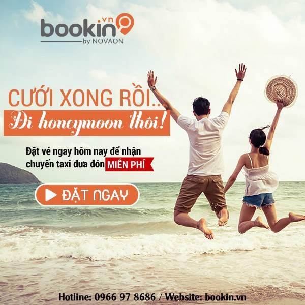 Bookin - ứng dụng đặt vé tiện lợi hàng đầu của Việt Nam