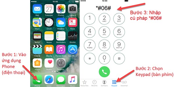 Cách kiểm tra số iMei trên điện thoại iPhone