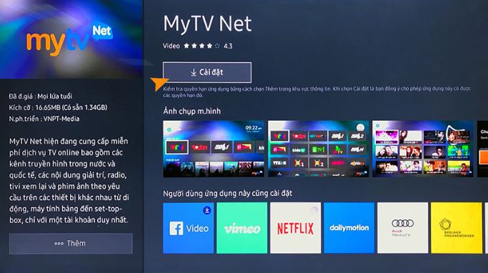 Ứng dụng xem truyền hình trên iPhone và iPad - MyTV Net