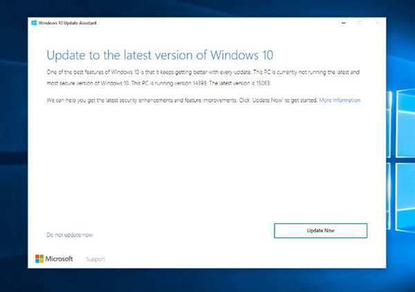 Windows 10 Upgrade Assistant là gì