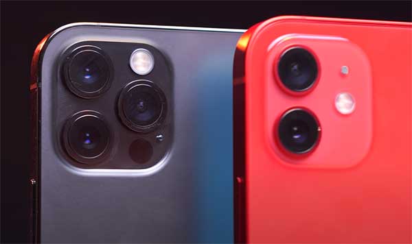 So sánh về camera iPhone 12 và iPhone 12 Pro