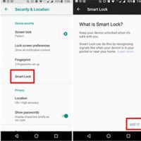 Kích hoạt tính năng khóa màn hình Smart Lock trên điện thoại Android