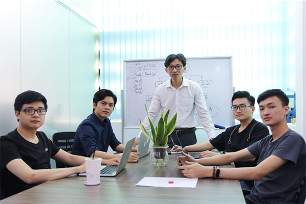 Đội ngũ IT trẻ tuổi đầy sáng tạo tại công ty Miko Tech