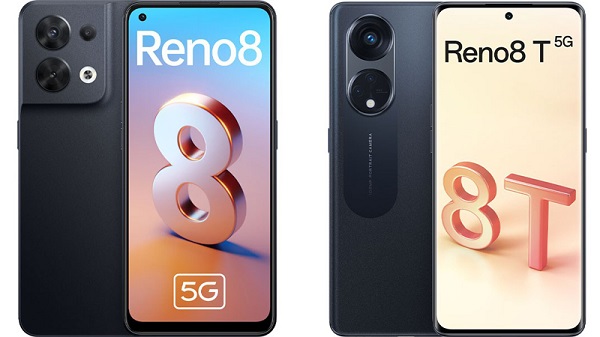 So sánh Oppo Reno8 T và Oppo Reno8