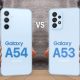 So sánh Samsung Galaxy A54 5G với A53