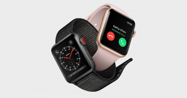 Phân biệt 2 phiên bản Apple Watch LTE và Wi-Fi.