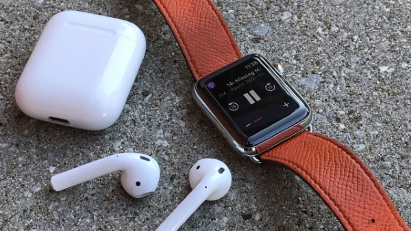 Tính năng kết nối tai nghe Bluetooth với Apple Watch