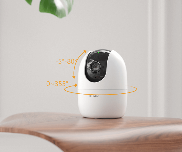 Imou Ranger A2 cung cấp hình ảnh Full HD 1080p, quay quét 355°