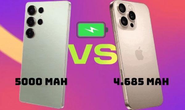 So sánh Galaxy S25 Ultra và iPhone 16 Pro Max về pin và sạc