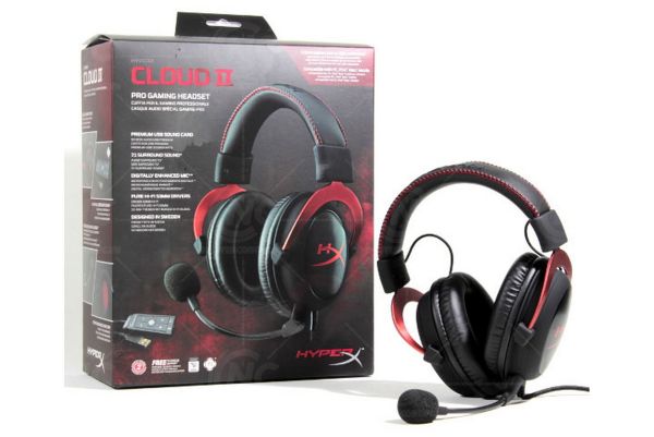 HyperX Cloud II 7.1, tai nghe có dây với khung nhôm bền bỉ