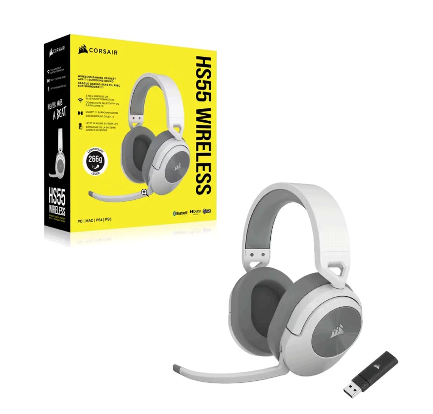 Corsair HS55 Wireless sử dụng công nghệ Dolby Atmos