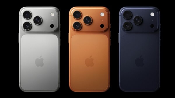 iPhone 17 Pro và Pro Max đem đến 3 tùy chọn màu sắc